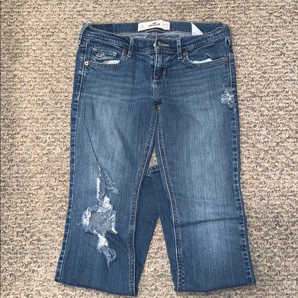 Hollister blue jeans